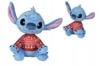 DISNEY MASKOTKA PLUSZAK LILO I STITCH PLUSZOWY ŚWIĄTECZNY PRZYTULANKA 25 CM