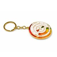 Color Wheel | 5 cm | Metal | Brelok | Original