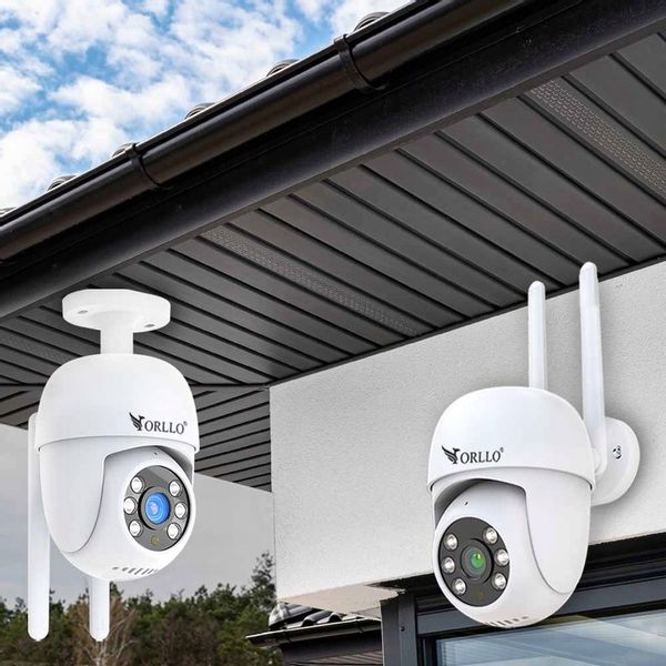 Kamera IP WiFi Zewnętrzna Obrotowa Bezprzewodowa 4Mpx ORLLO TZ2 PRO +GRATIS zdjęcie 8
