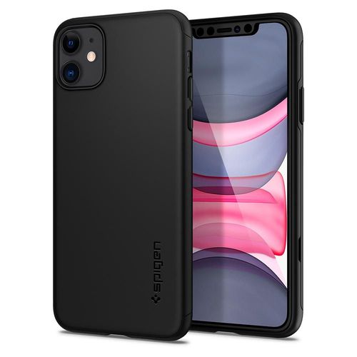 Spigen THIN FIT 360 iPhone 11 czarny na Arena.pl
