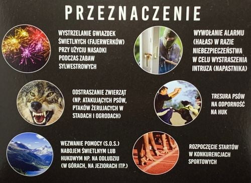 PISTOLET HUKOWY KAL. 6MM REWOLWER HUKOWY FENIX DŁUGA LUFA + NABOJE + RACE na Arena.pl