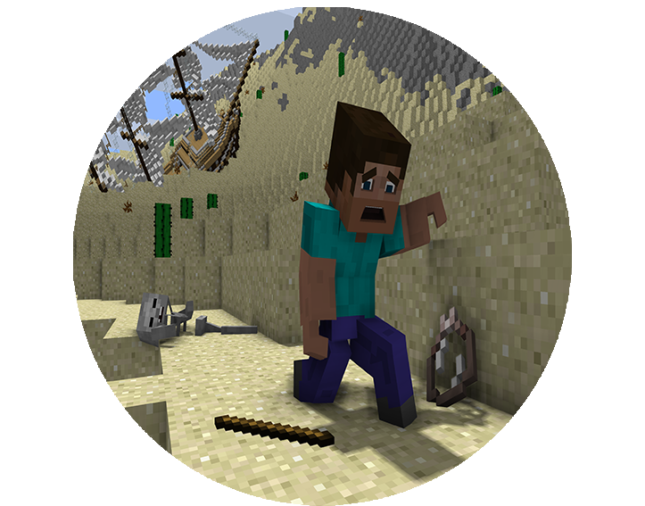 Opłatek na tort Minecraft zdjęcie 1