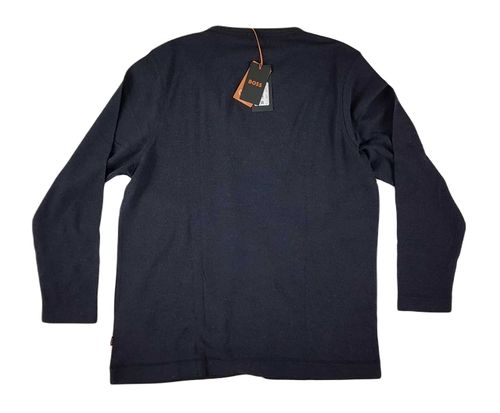 Męski Longsleeve Hugo Boss Tempest Slim 50472309 szaro-granatowy - 4XL na Arena.pl