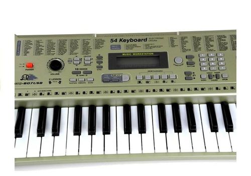 Keyboard MQ807 Organy Pianinko + Mikrofon USB na Arena.pl