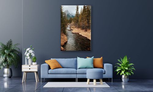 OBRAZ NA PŁÓTNIE 143 Strumyk 60x90cm na Arena.pl