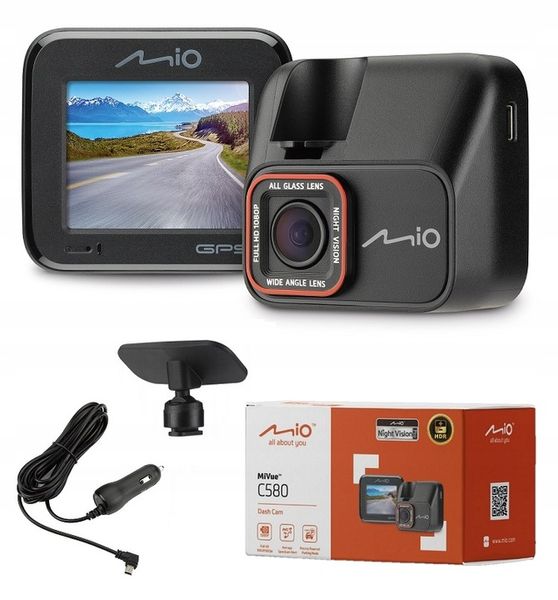 WIDEOREJESTRATOR MIO MIVUE C580 KAMERA SAMOCHODOWA zdjęcie 1