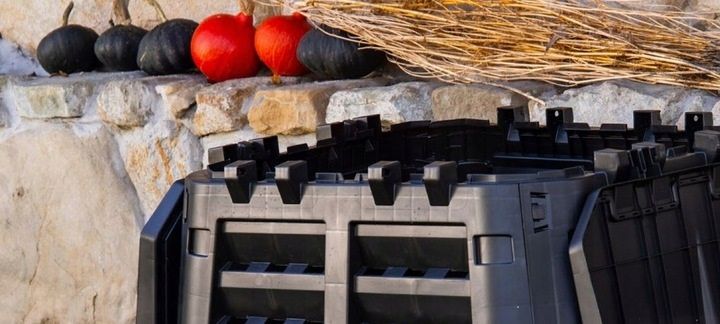 Kompostownik 740l czarny zdjęcie 10