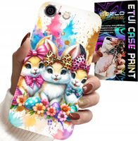 ETUI DO IPHONE 6 / 6S - KRÓLICZKI, ŚWIĄTECZNE, KRÓLIK, WIELKANOC