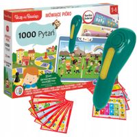 MÓWIĄCE PIÓRO GRA EDUKACYJNA 1000 PYTAŃ ZADANIA