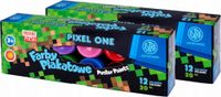 Farby plakatowe Pixel One Astra 12 kolorów 20ml x 2 opakowania
