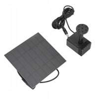 POMPA FONTANNOWA SOLARNA DO STAWÓW OGRODÓW I AKWARIUM 7V 1,2W 220L/H