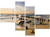 OBRAZ SUNSET PRZEMIJANIE MORZEM