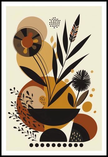 Plakat 61x91,5cm Ogrody Geometryczne na Arena.pl