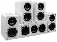 2X ZESTAW KOLUMN DO KINA DOMOWEGO TAGA HARMONY inMOVE 5.0 MATT WHITE BIAŁY