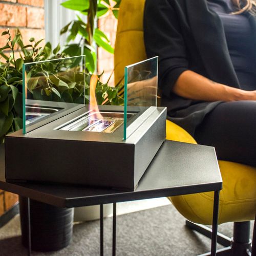 Biokominek Wolnostojący Bio Kominek Do Domu Na Taras Ogrodowy 35x16x18cm na Arena.pl