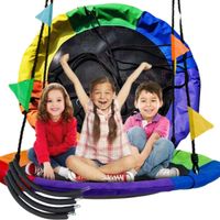 HUŚTAWKA OGRODOWA 100CM BOCIANIE GNIAZDO 160KG HAMAK FOTEL BUJAK DLA DZIECI