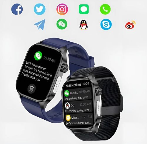 SMARTWATCH MĘSKI Zegarek EKG FUNKCJA POMIARU CUKRU AMOLED CIŚNIENIE ROZMOWY na Arena.pl