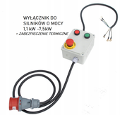 WŁĄCZNIK DO SILNIKA WYŁĄCZNIK SILNIKOWY Z TERMIKIEM DO SILNIKÓW 1,1-7,5 kW
