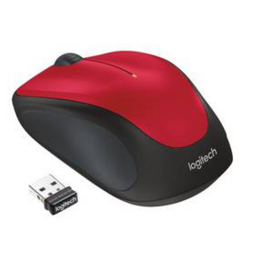 Mysz Logitech Wireless Mouse M235 (910-002496) Czerwona na Arena.pl