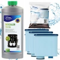 Filtr Do Ekspresu Saeco Philips 3 szt + Odkamieniacz Verde 1L Zestaw