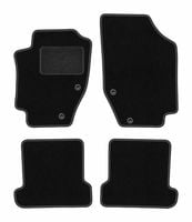 Dywaniki samochodowe welurowe do: Peugeot 307CC 2003-2008 cabrio czarne