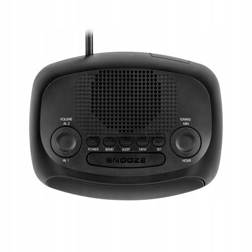 Radiobudzik Kruger&Matz Pamięć 20 Stacji Podwójny Budzik Drzemka na Arena.pl