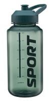 Butelka sportowa bidon GRANDE 1L butelkowa zieleń uchwyt z tworzywa SPORT