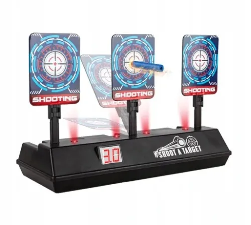 TARCZA elektroniczna do nerf STRZELNICA 3CELE E070 na Arena.pl