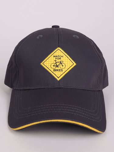 Czapka z daszkiem bejsbolówka męska rower grafitowa 56-60 YOCLUB na Arena.pl