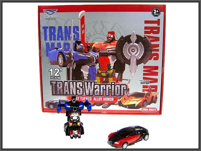 robot metalowy transformers 13cm hxsy03 zdjęcie 1