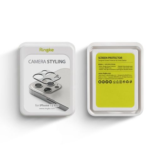 RINGKE CAMERA STYLING IPHONE 12 PRO MAX SILVER na Arena.pl