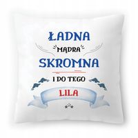 Poduszka Lili Na Urodziny Na Prezent Z Nadrukiem Ze Zdjęciem