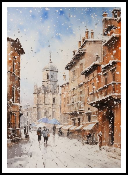Plakat 64x90cm Urok Starych Miast zdjęcie 3