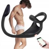 Wielofunkcyjny wibrator prostaty APP Triangle Ring