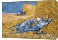 Obraz 70x50cm Siesta, Van Gogh Vintage do Salonu