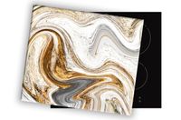 SZKLANA DESKA NA KUCHENKĘ 60x52 081A FALE