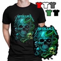 KOSZULKA T-SHIRT MĘSKI WZORY WYBÓR - METALLICA ROCK METAL MUZYKA - XXXL 3XL