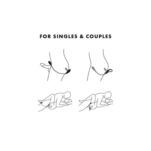 Masażer prostaty Satisfyer Plug & Play Niebieski na Arena.pl