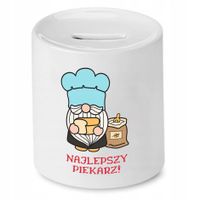 Skarbonka Dla Piekarza Najlepszy Piłkarz Z Nadrukiem Ze Zdjęciem