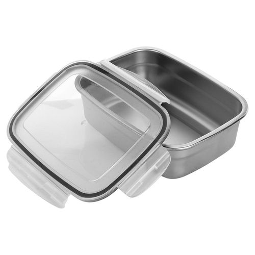 Pojemnik na Żywność Obiad Kuchenny Stalowy z Uszczelką Lunchbox 700 ml na Arena.pl