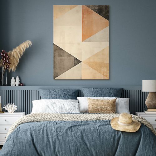 Obraz Do Salonu Abstrakcja Styl Boho Wzór Geometryczny 50cm x 70cm na Arena.pl