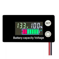 Wskaźnik naładowania akumulatora Li-Ion Pb LiFePO4 miernik napięcia