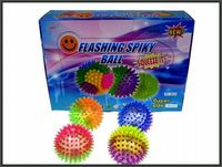 Piłka z kolcami przeźroczysta 8,5cm HPA07