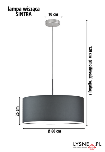 Żyrandol SINTRA fi - 60 cm E27 24H na Arena.pl