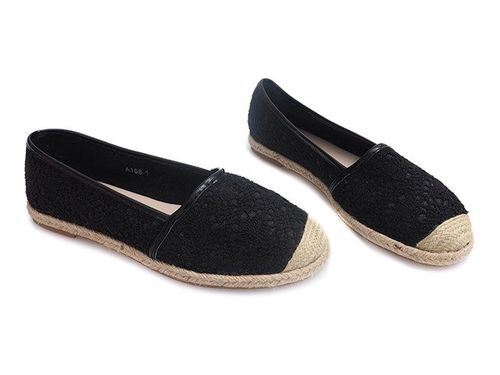 BALERINKI ESPADRYLE A168 CZARNY 36 na Arena.pl