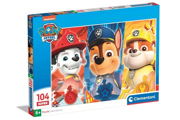 CLE puzzle 104 Super Psi Patrol 25780 zdjęcie 1