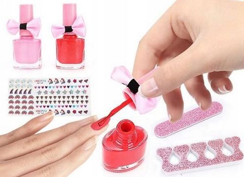 Kuferek z kosmetykami dla dzieci Zestaw kosmetyków MAKE UP MALOWIDŁA makija na Arena.pl