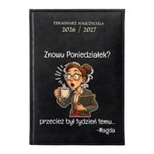 KALENDARZ NAUCZYCIELA 2026/2027 z NADRUKIEM TYGODNIOWY Notes PLANER