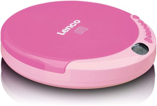 LENCO CD-011PK Przenośny odtwarzacz CD Discman dla Dziewczynki kolor Różowy na Arena.pl