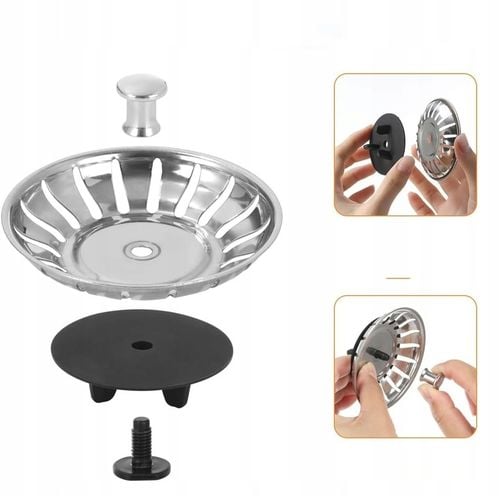 2x Korek Sitko Koszyk do TEKA IKEA FRANKE zatyczka zlewu na Arena.pl